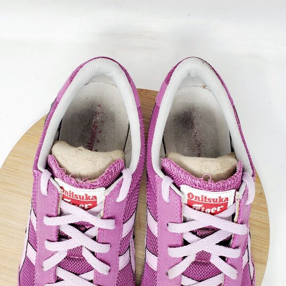 Onitsuka Tiger by Asics Pink and White Sneakers - Picture 5 of 14